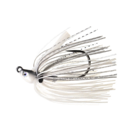 Dirty Jigs No-Jack Swim Jig, Pearl Ghost Shiner, 3-8oz